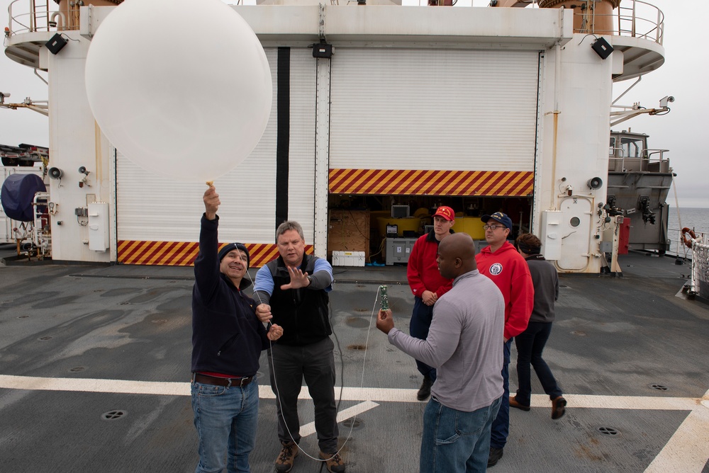 Coast Guard Cutter Healy conducts Arctic patrol in support of the Office of Naval Research