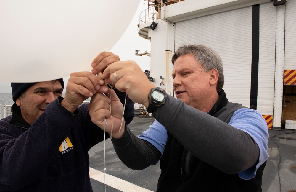 Coast Guard Cutter Healy conducts Arctic patrol in support of the Office of Naval Research