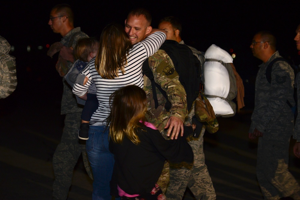 Raider Airmen return from deployment