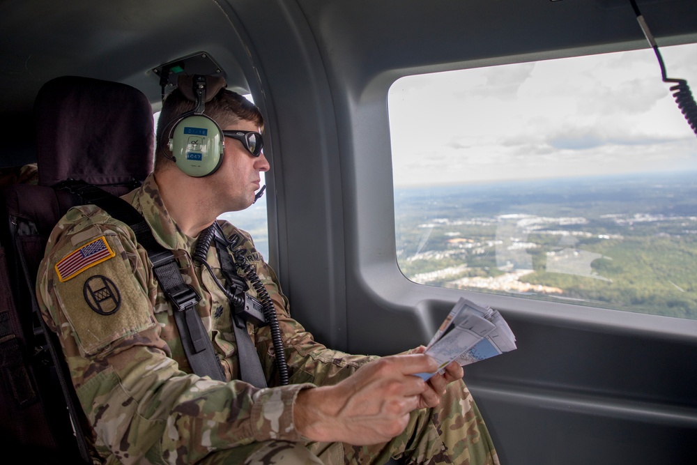 NC Guard continues to scan flooded areas in the aftermath of Hurricane Florence
