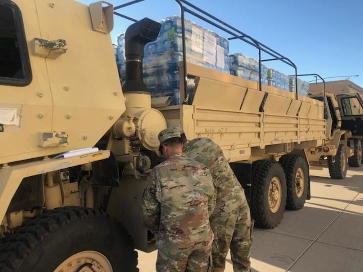 1st Armored Division Sustainment Brigade ready if called upon to support Florence relief efforts