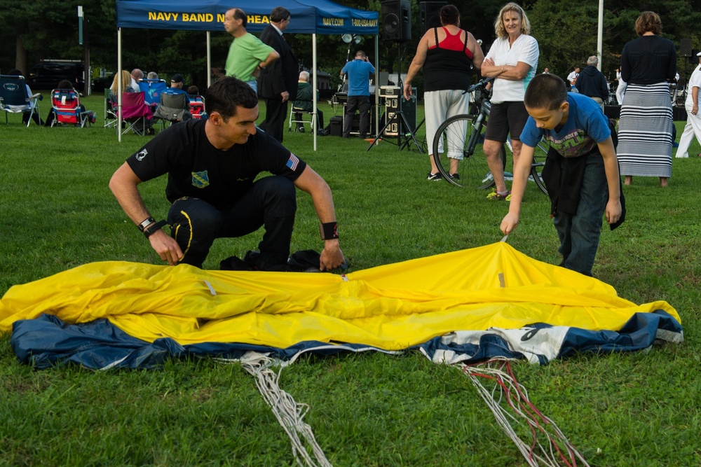 Navy Invades Forest Park During Springfield Navy Week