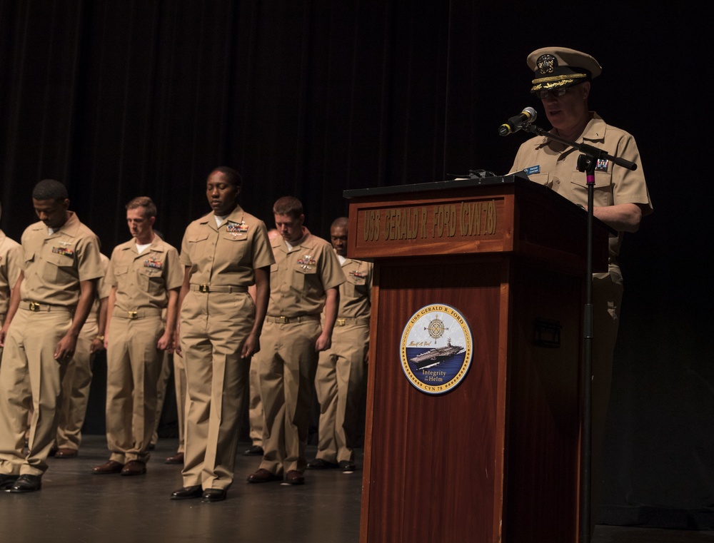 2018 Chief Pinning Ceremony