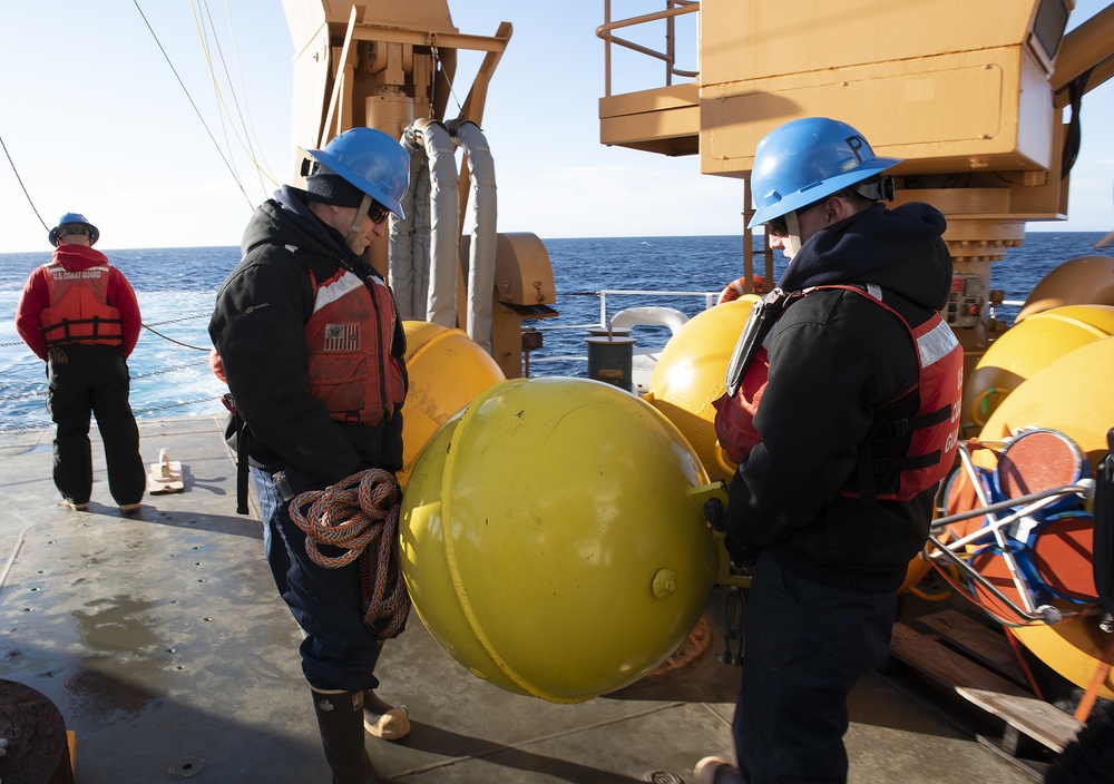 Coast Guard Cutter Healy conducts Arctic patrol in support of the Office of Naval Research