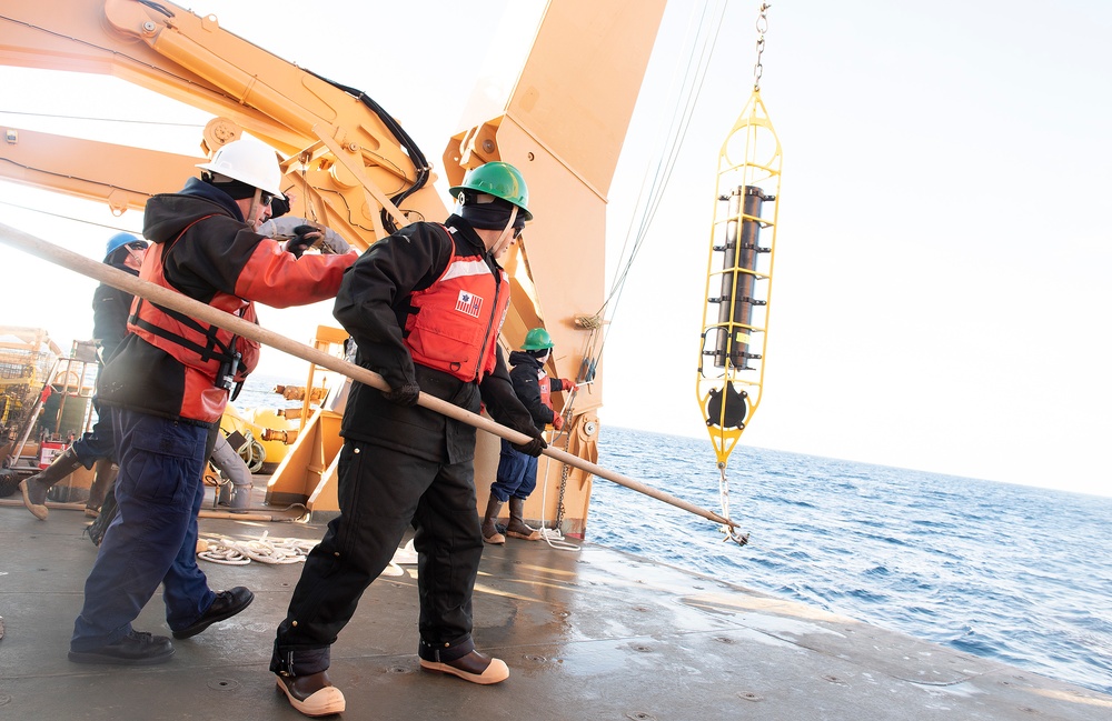 Coast Guard Cutter Healy conducts Arctic patrol in support of the Office of Naval Research