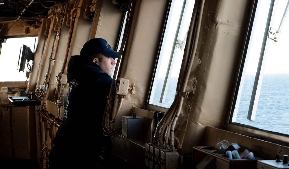 Coast Guard Cutter Healy conducts Arctic patrol in support of the Office of Naval Research