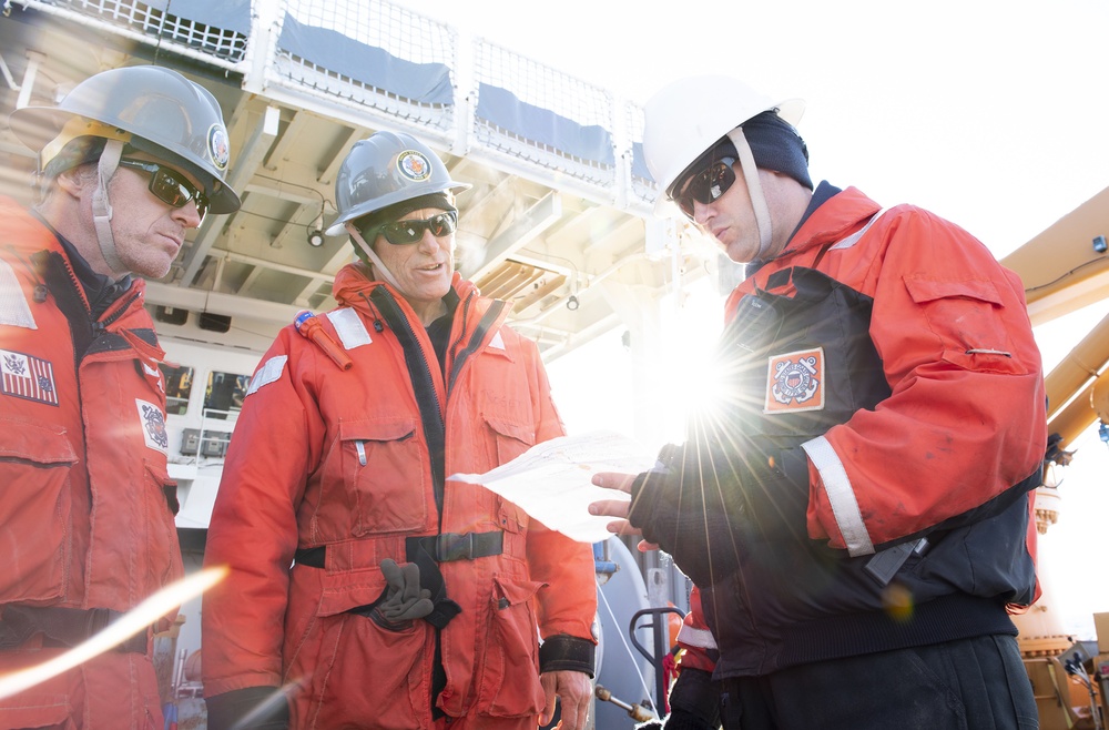 Coast Guard Cutter Healy conducts Arctic patrol in support of the Office of Naval Research