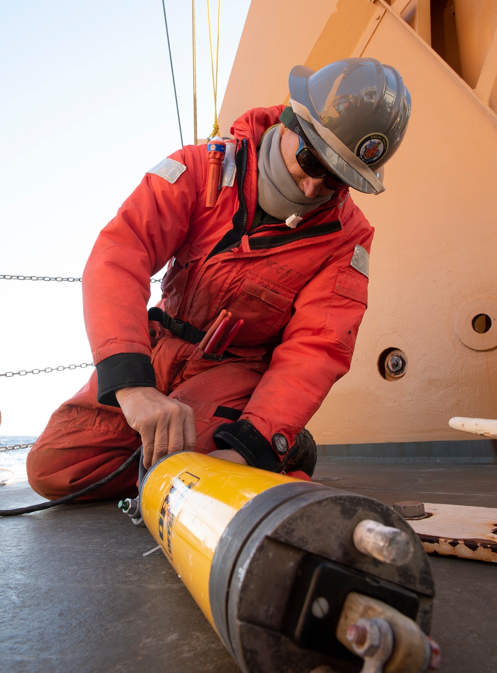 Coast Guard Cutter Healy conducts Arctic patrol in support of the Office of Naval Research