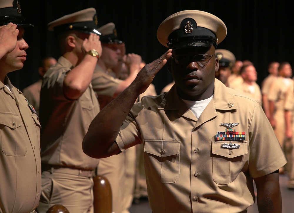 USS Gerald R. Ford (CVN 78) Chiefs Pinning