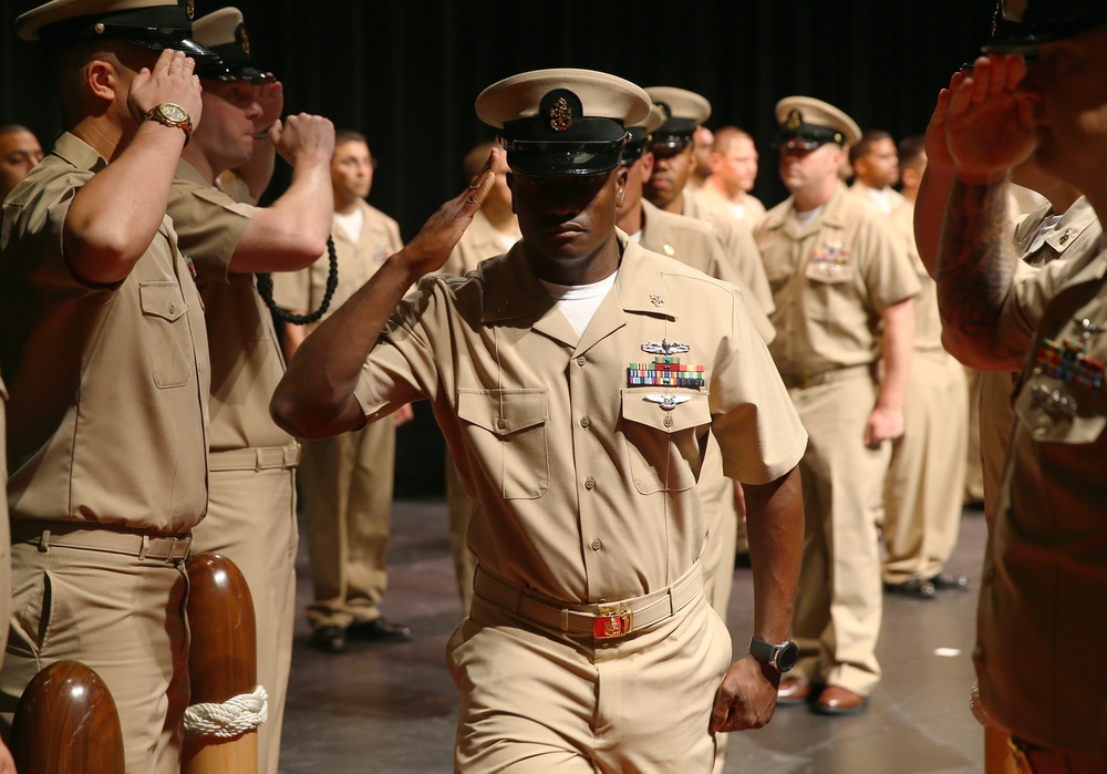 USS Gerald R. Ford (CVN 78) Chiefs Pinning