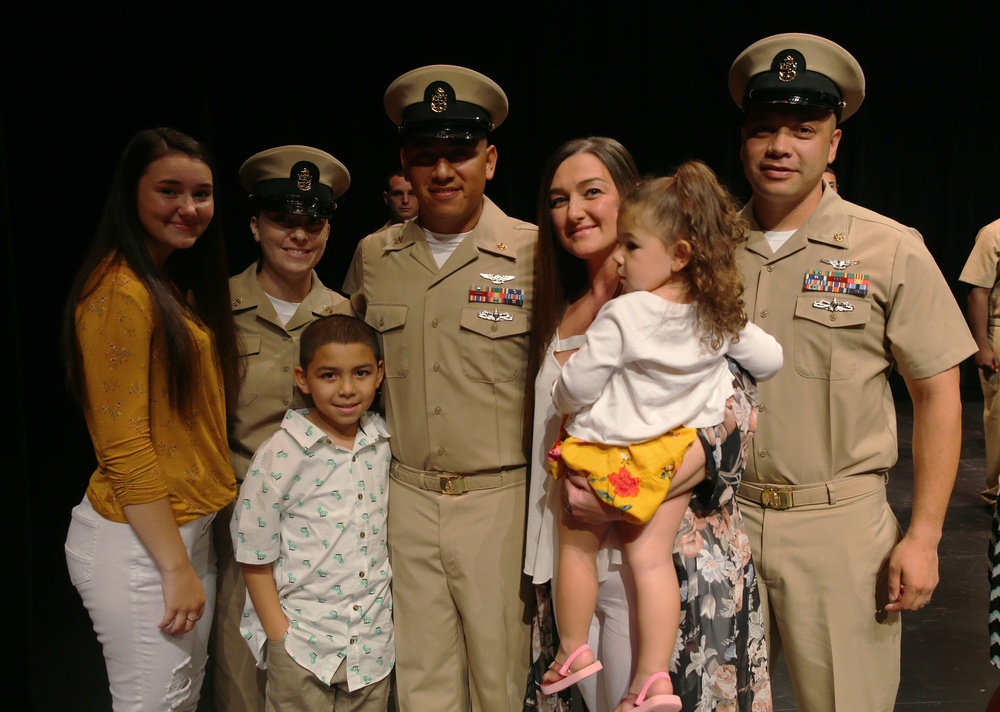 USS Gerald R. Ford (CVN 78) Chiefs Pinning