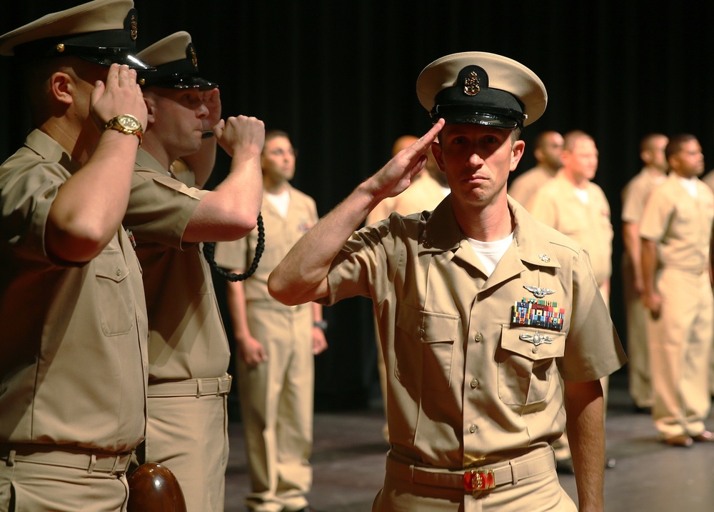 USS Gerald R. Ford (CVN 78) Chiefs Pinning