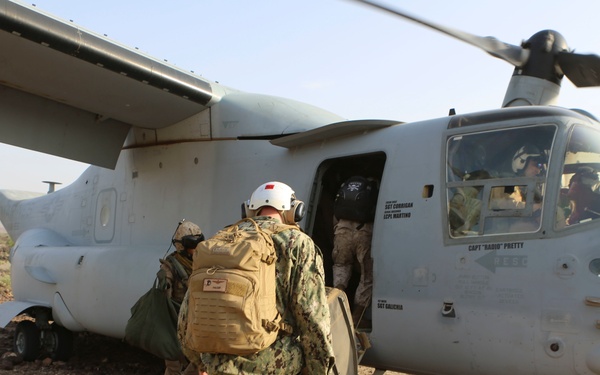 Task Force 51/5 Command Visit