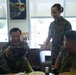 Marines break bread with the Sgt. Maj. of the Republic of Korea Marines