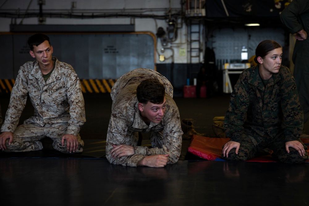 Life aboard Wasp, underway with the 31st MEU
