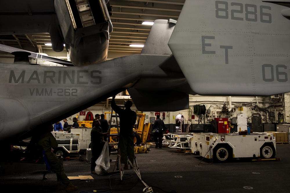 Life aboard Wasp, underway with the 31st MEU