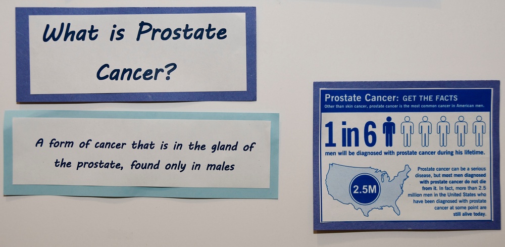 NMCP Prostate Cancer Awareness Display