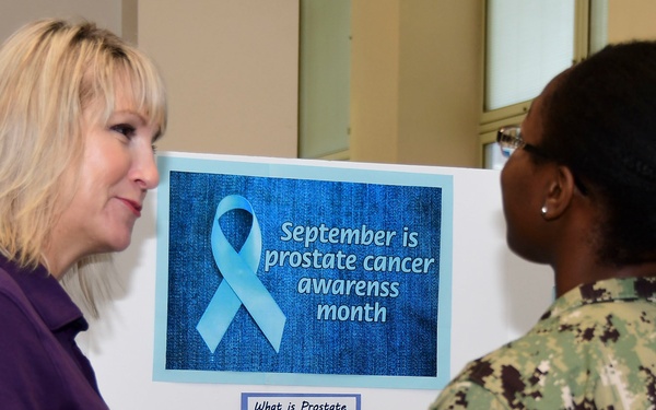 NMCP Prostate Cancer Awareness Display