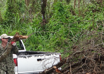 PMT det Guam Sailor Assists Sister Village After Typhoon Mangkhut