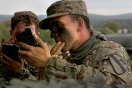 1-7 Cavalry Regiment conduct CALFEX with Slovakian forces