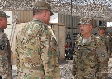935th Aviation Support Battalion Command Team Patches Soldiers