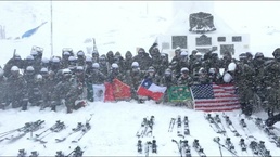 10th Mountain Soldier trains at Chilean Mountain Warfare School