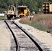 Railroad work at Fort McCoy