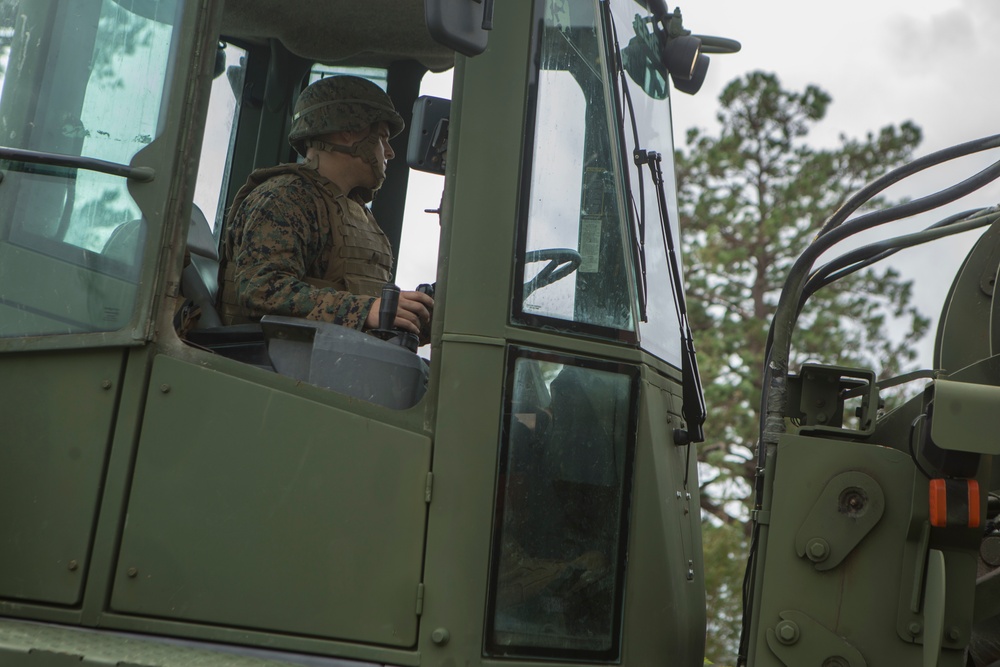 2nd Marine Division cleanup and recovery efforts
