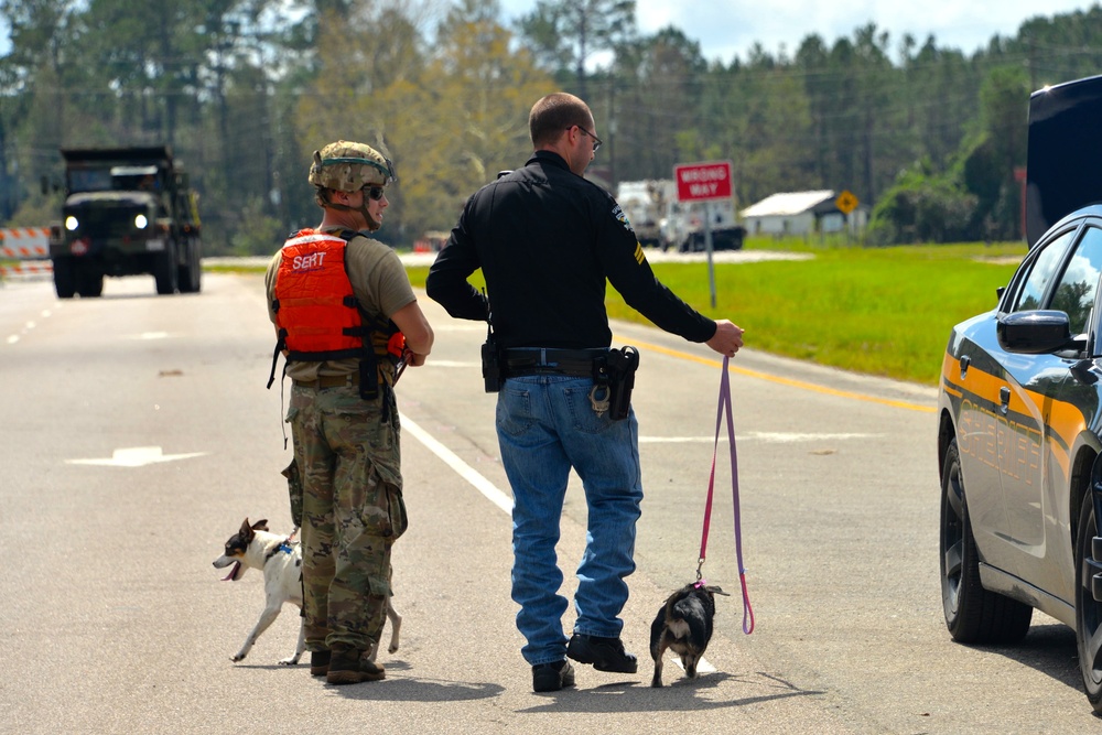 N.C. Guard Soldiers shuttle civilians across flooded waters during Hurricane Florence