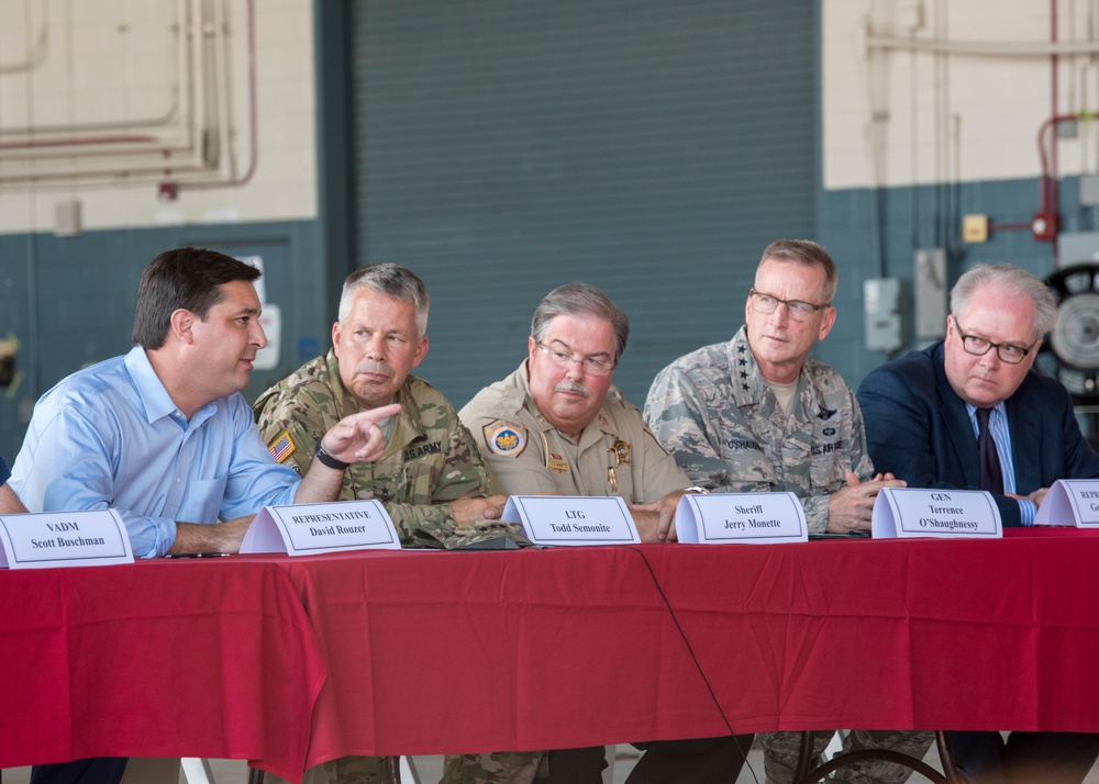 POTUS Meets With Hurricane Florence Recovery Leaders