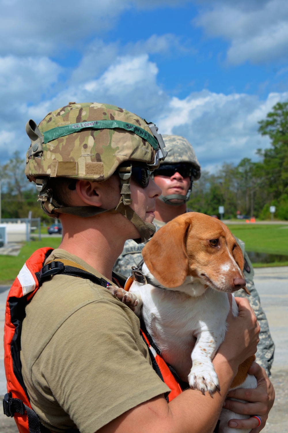 N.C. Guard Soldiers shuttle civilians across flooded waters during Hurricane Florence