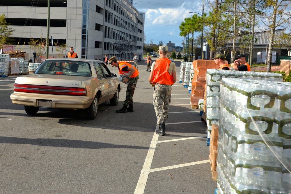 N.C. Guard Soldiers shuttle civilians across flooded waters during Hurricane Florence