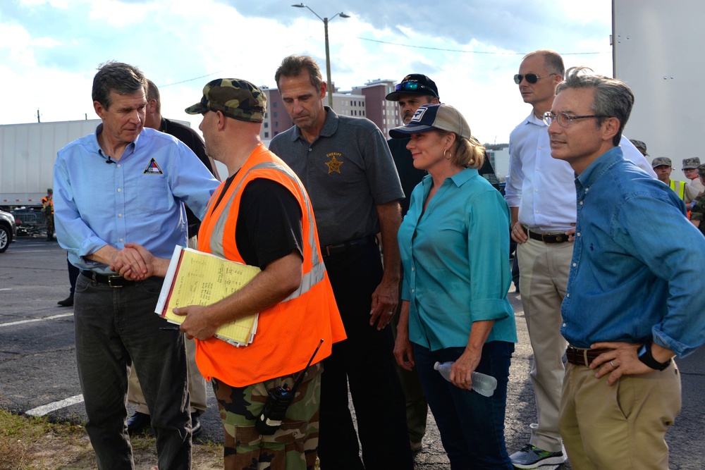 N.C. Guard Soldiers shuttle civilians across flooded waters during Hurricane Florence