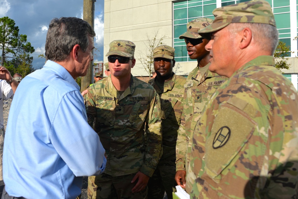 N.C. Guard Soldiers shuttle civilians across flooded waters during Hurricane Florence