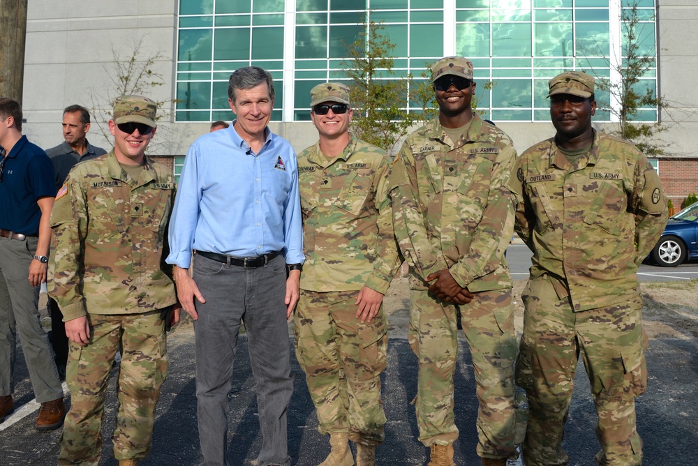 N.C. Guard Soldiers shuttle civilians across flooded waters during Hurricane Florence