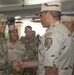 Lt. Gen. Michael X. Garrett, U.S. Army Central commander, visits with Egyptian and American forces in Egypt