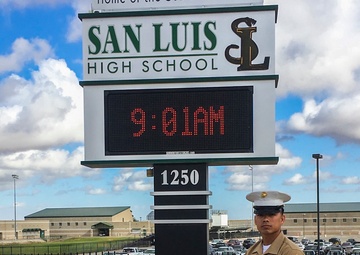 Marine Recruiter brings home opportunities
