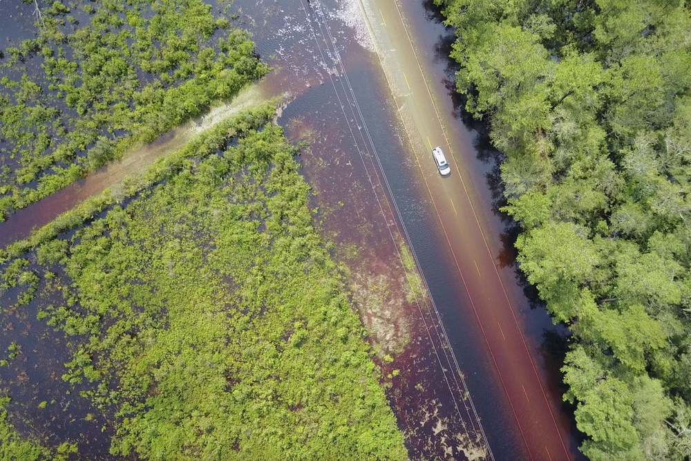 National Guardsmen Help in the Aftermath of Hurricane Florence