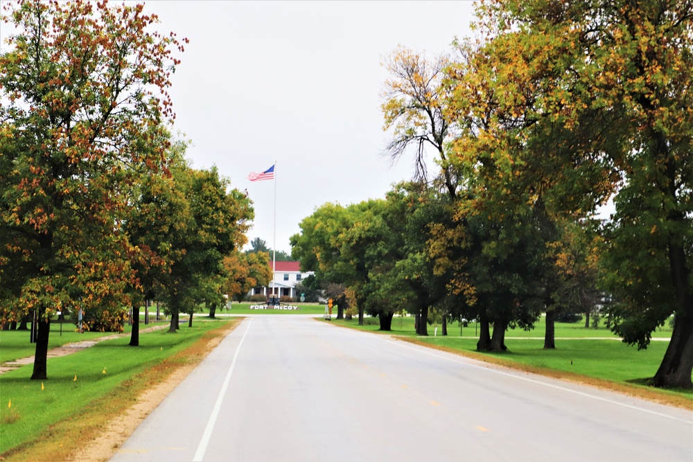 Fort McCoy and the American Flag