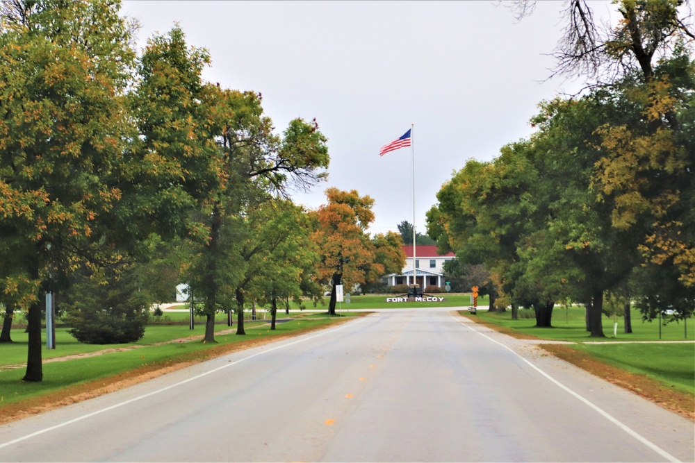 Fort McCoy and the American Flag