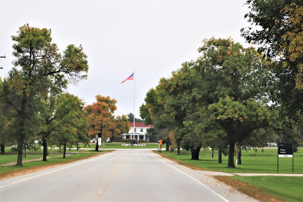 Fort McCoy and the American Flag