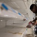 U.S. Marines clean commissary following Hurricane Florence