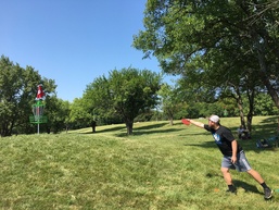 Disc Golf at Clinton Lake, Kan.