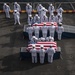 USS Bonhomme Richard (LHD 6) holds a burial at sea ceremony