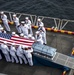 USS Bonhomme Richard (LHD 6) holds a burial at sea ceremony
