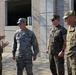 Senior leaders visit personnel on duty in the aftermath of Hurricane Florence