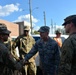 Senior leaders visit personnel on duty in the aftermath of Hurricane Florence