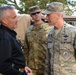 Senior leaders visit personnel on duty in the aftermath of Hurricane Florence