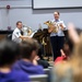 Air Force Band conducts music workshop for Bossier Parish students