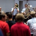 Air Force Band conducts music workshop for Bossier Parish students